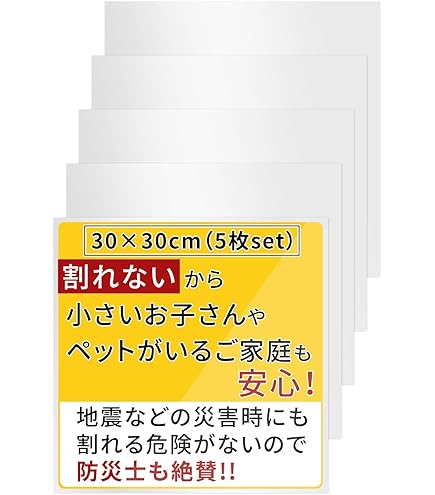 Amazon.co.jp: アメックス プラチナ会員 限定 割れない鏡 アメックス